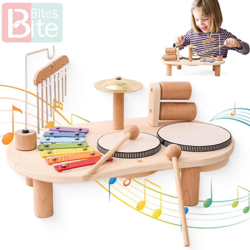 Mainan edukasi bayi dari kayu, - Musical Instrument Harmonium ulasan dan harga