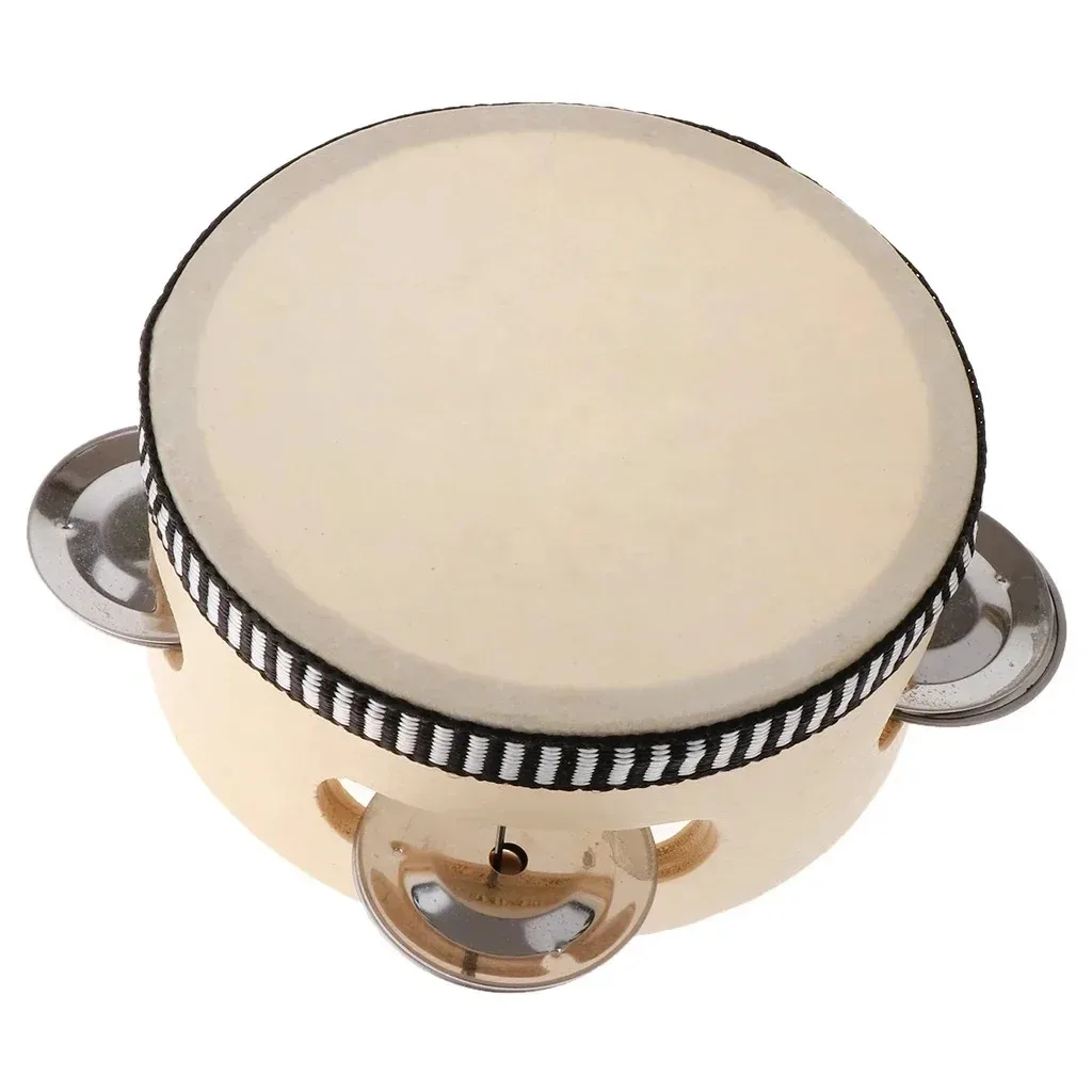 Drum Genggam 6 Inci, Tamborin  - Musical Instrument Games ulasan dan harga