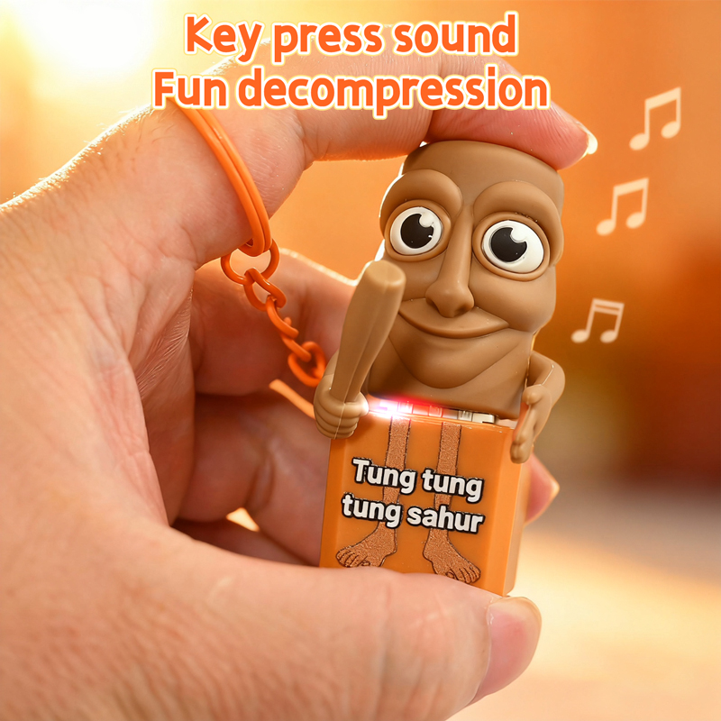 Gantungan Kunci Tung Tung Tung - Musical Instruments ulasan dan harga