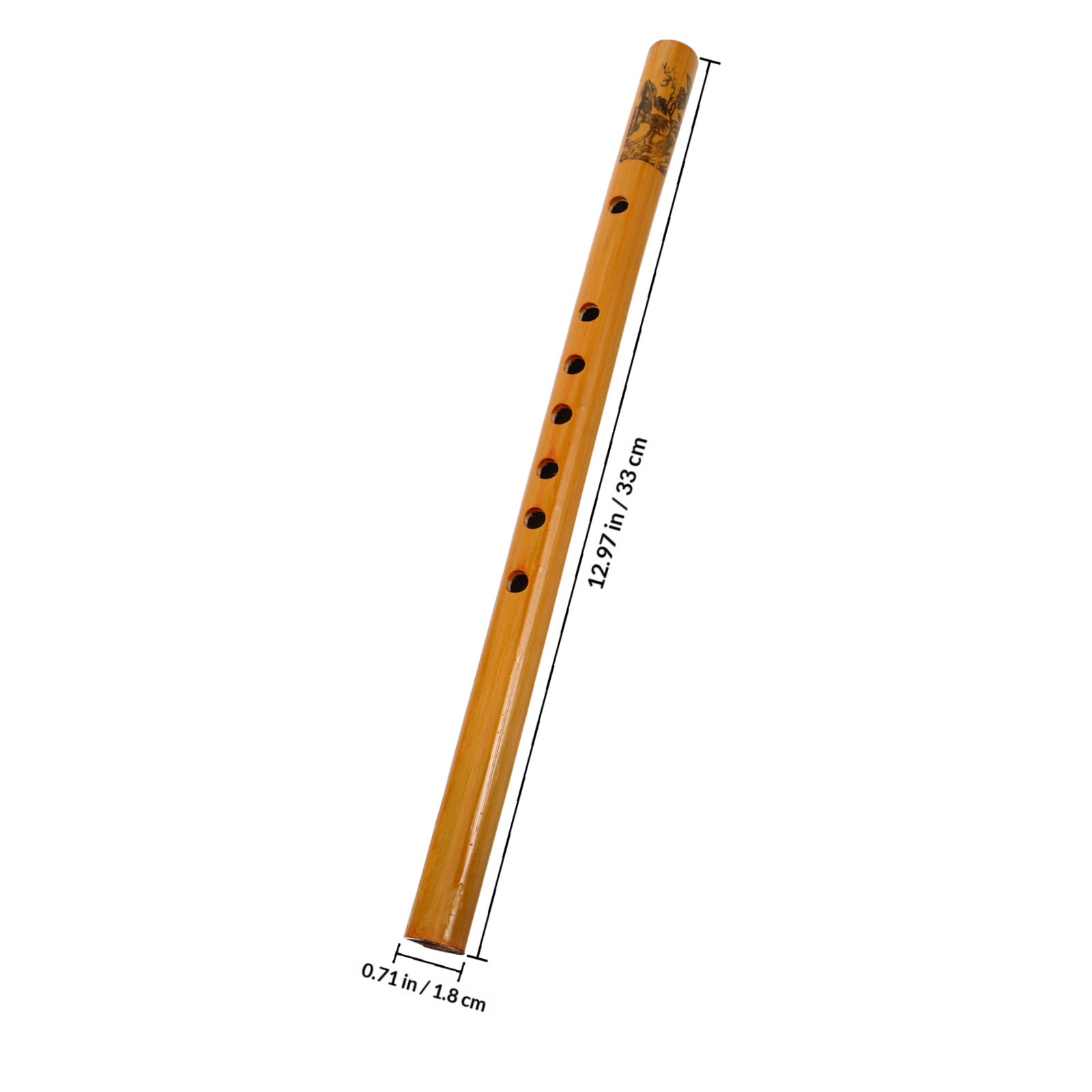 Seruling Bambu Vertikal untuk  - Musical Instrument A Recorder ulasan dan harga
