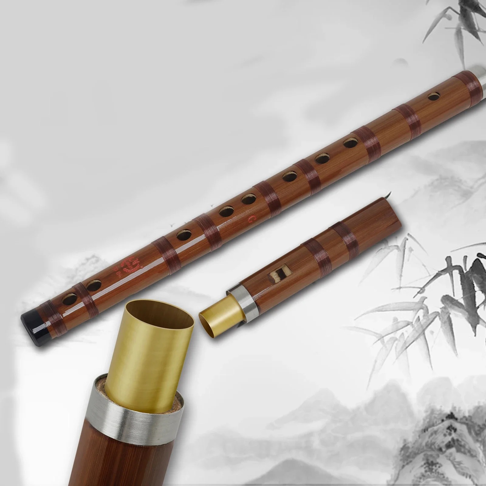 Seruling Bambu M MABT C/D/E/F/ - Musical Instrument Pipe ulasan dan harga