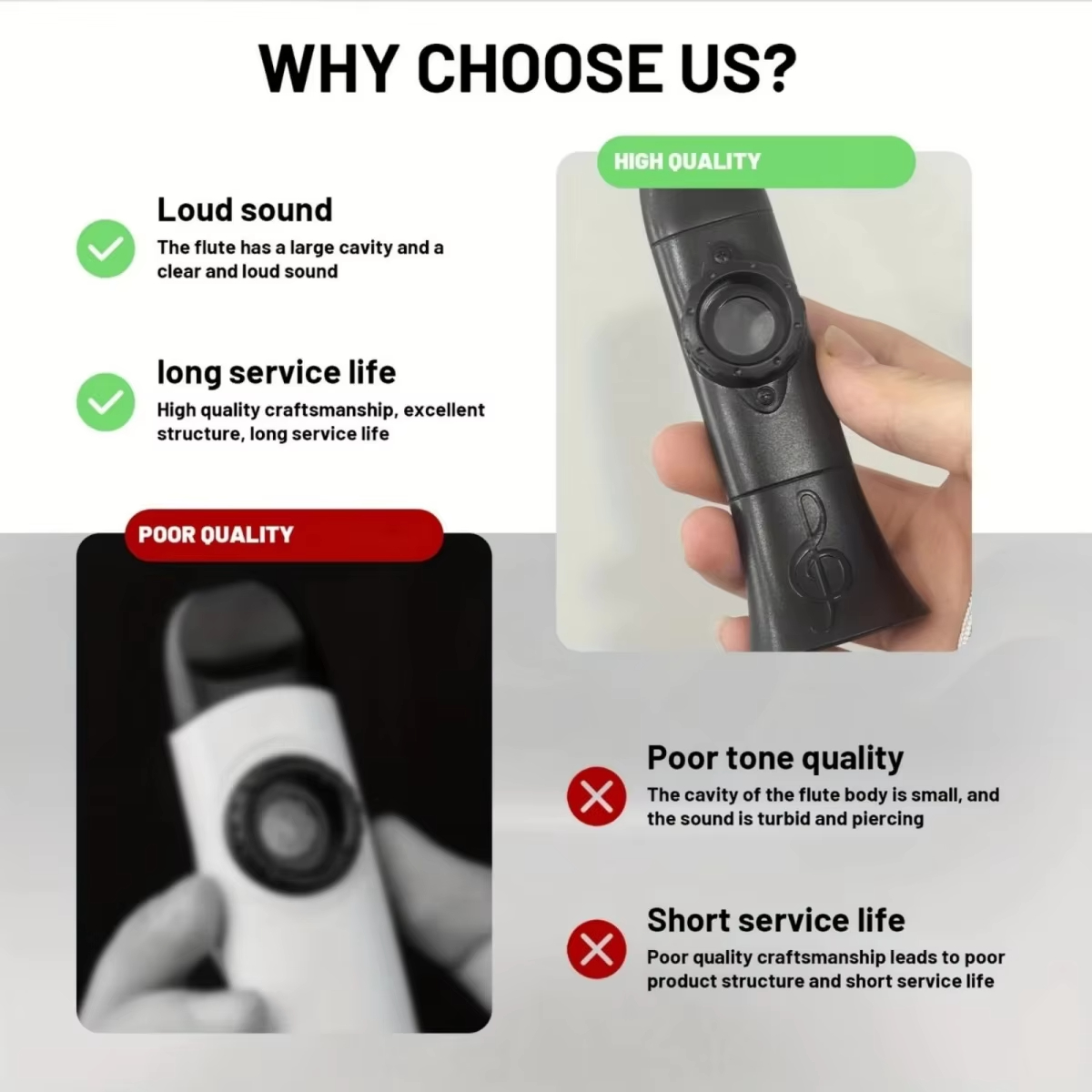 Miwayer Kazoo Ringan dan Kompa - Musical Instrument Kazoo ulasan dan harga